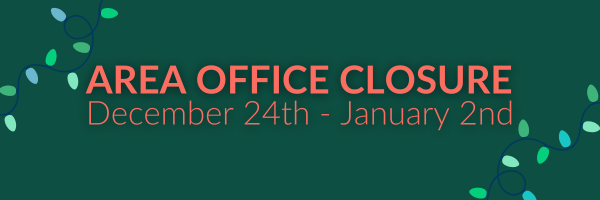 Newsletter Holiday Closure