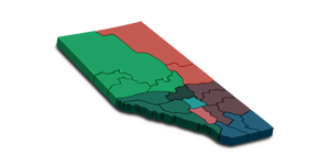 Alberta Map - Statistics